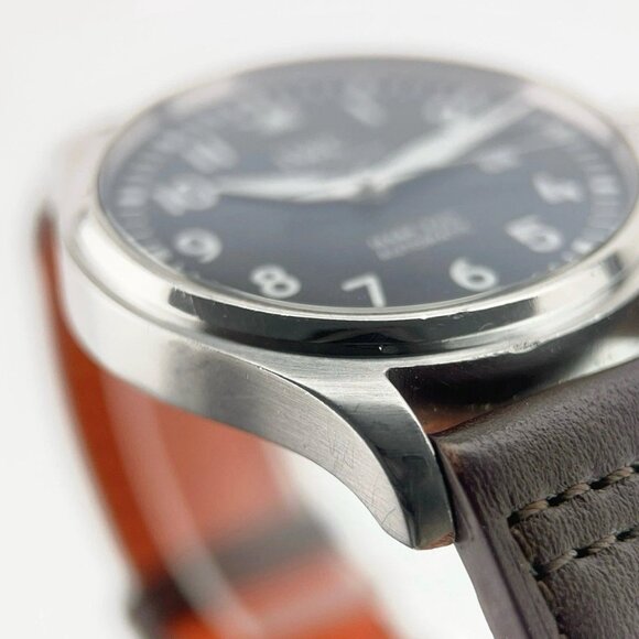 IWC Pilot Mark Stainless Steel Blue Dial 40mm Automatic Men’s Watch IW327004 - Picture 3 of 10